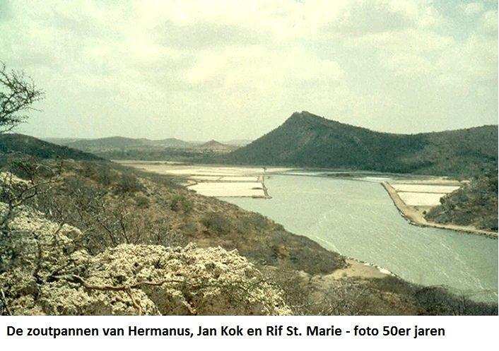 26. Zoutpannen Hermanus, Jan Kok, Rif St. Marie foto 50er jaren